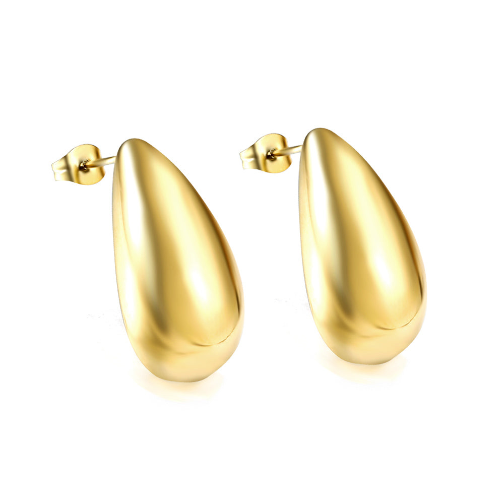 Timeless Gold Droplet Earrings