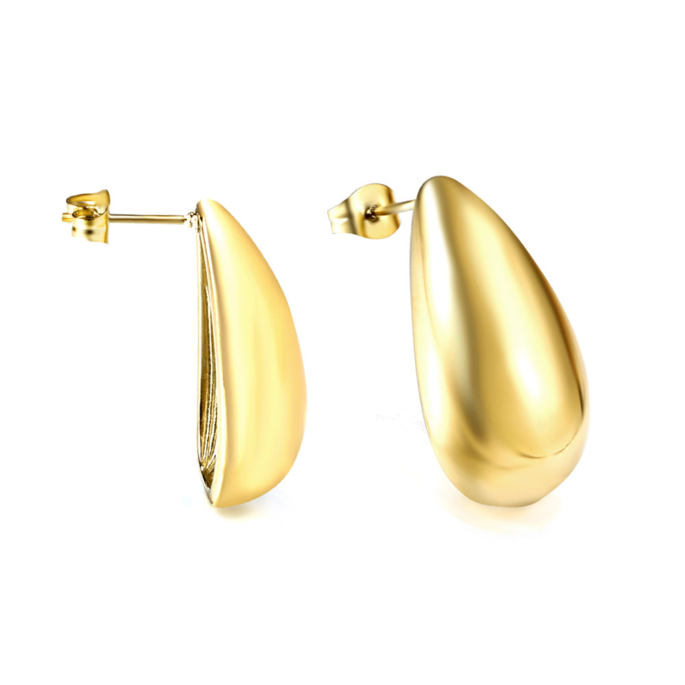 Timeless Gold Droplet Earrings