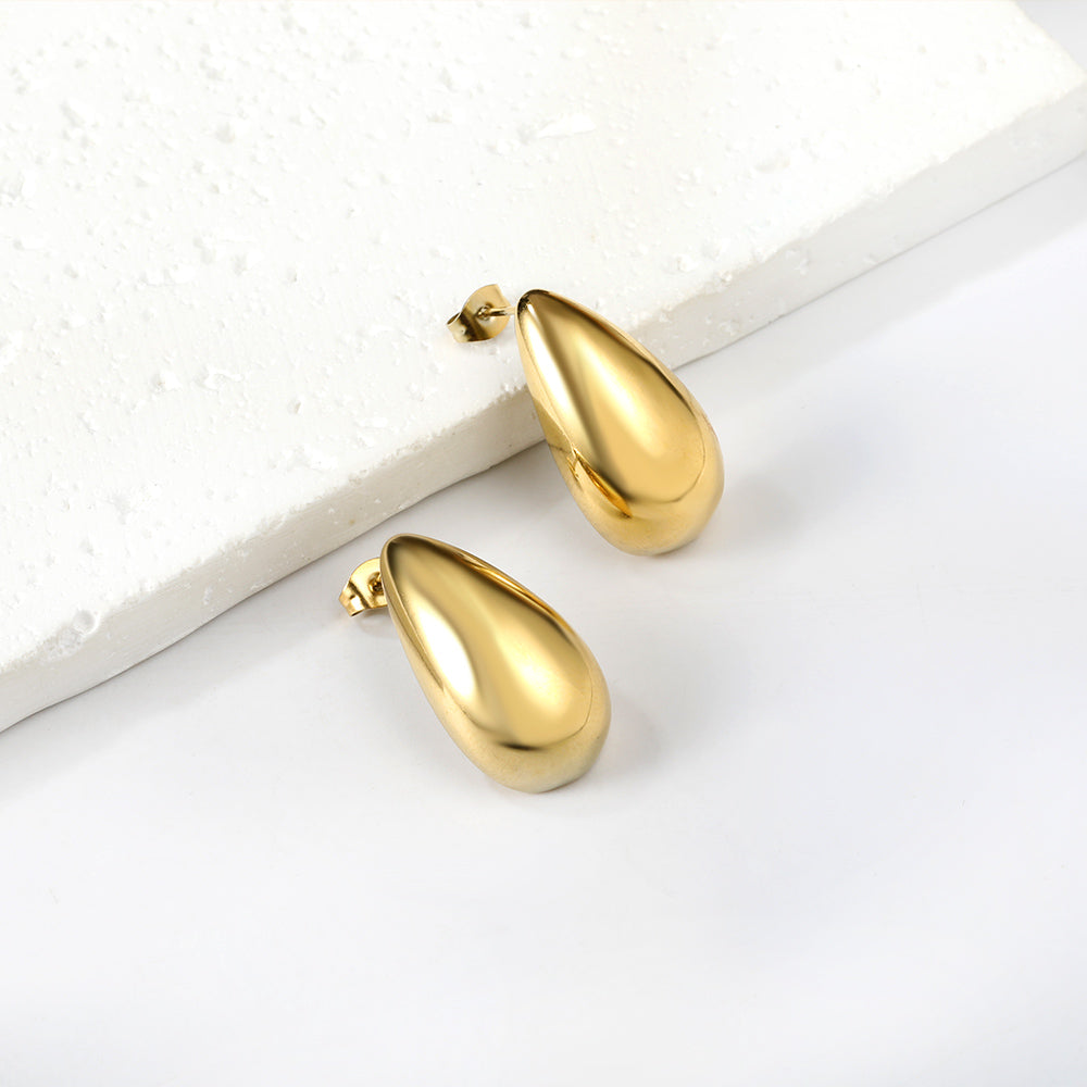 Timeless Gold Droplet Earrings