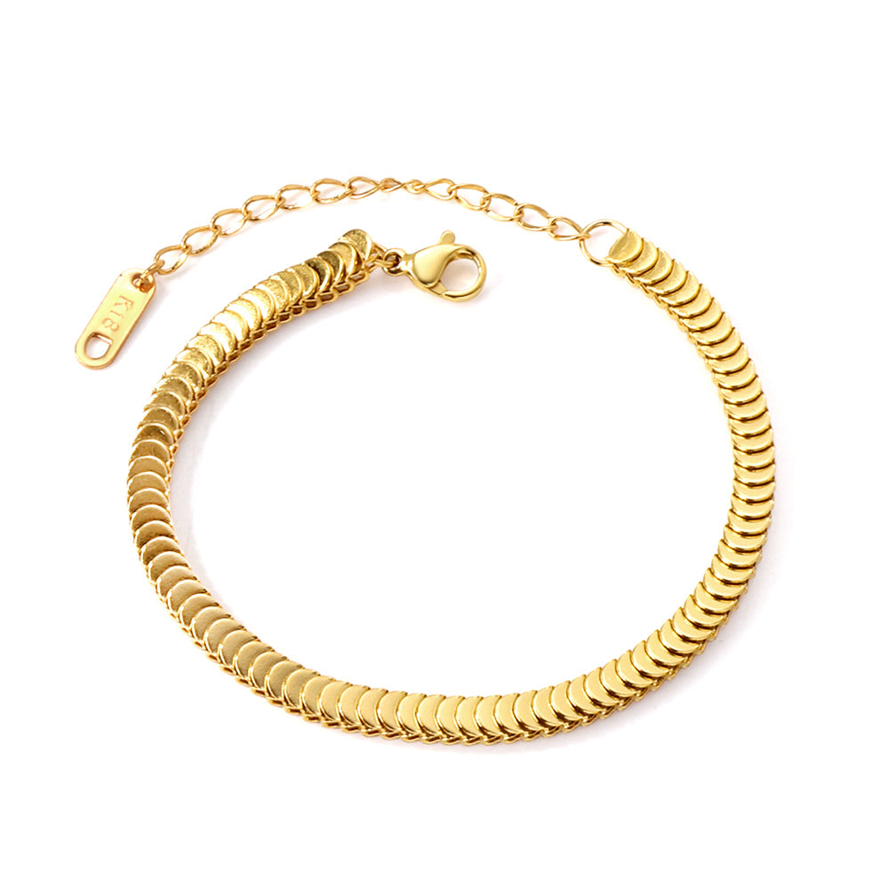 Herringbone Chain Bracelet