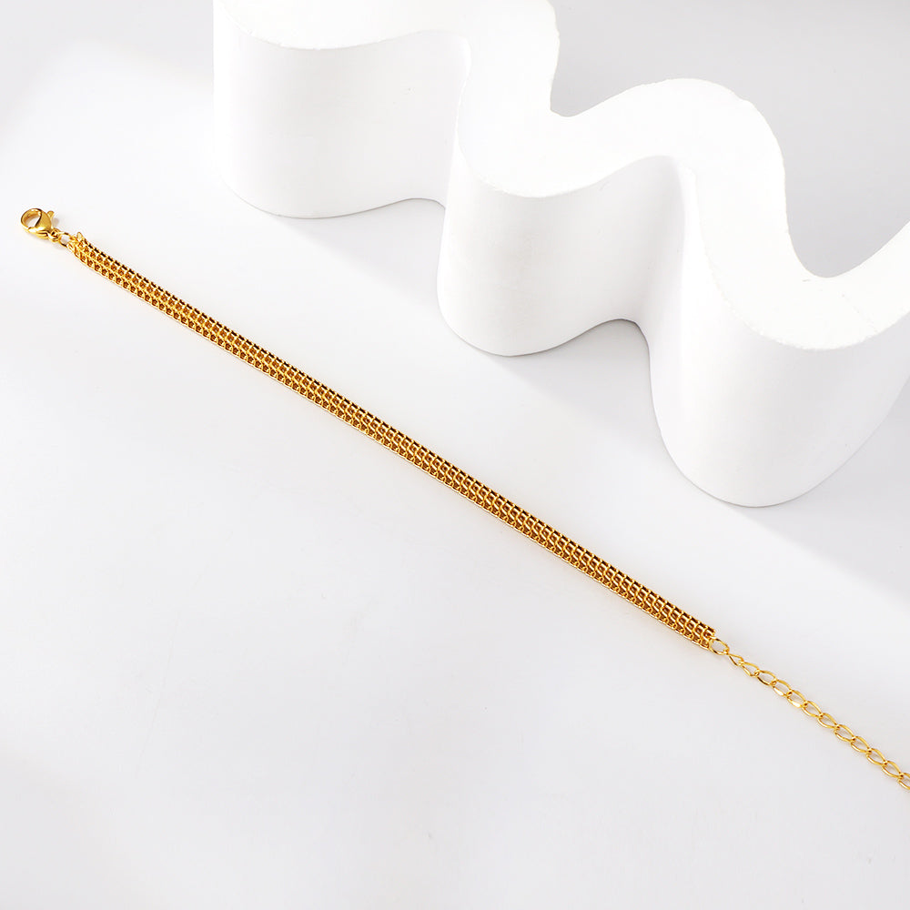Herringbone Chain Bracelet