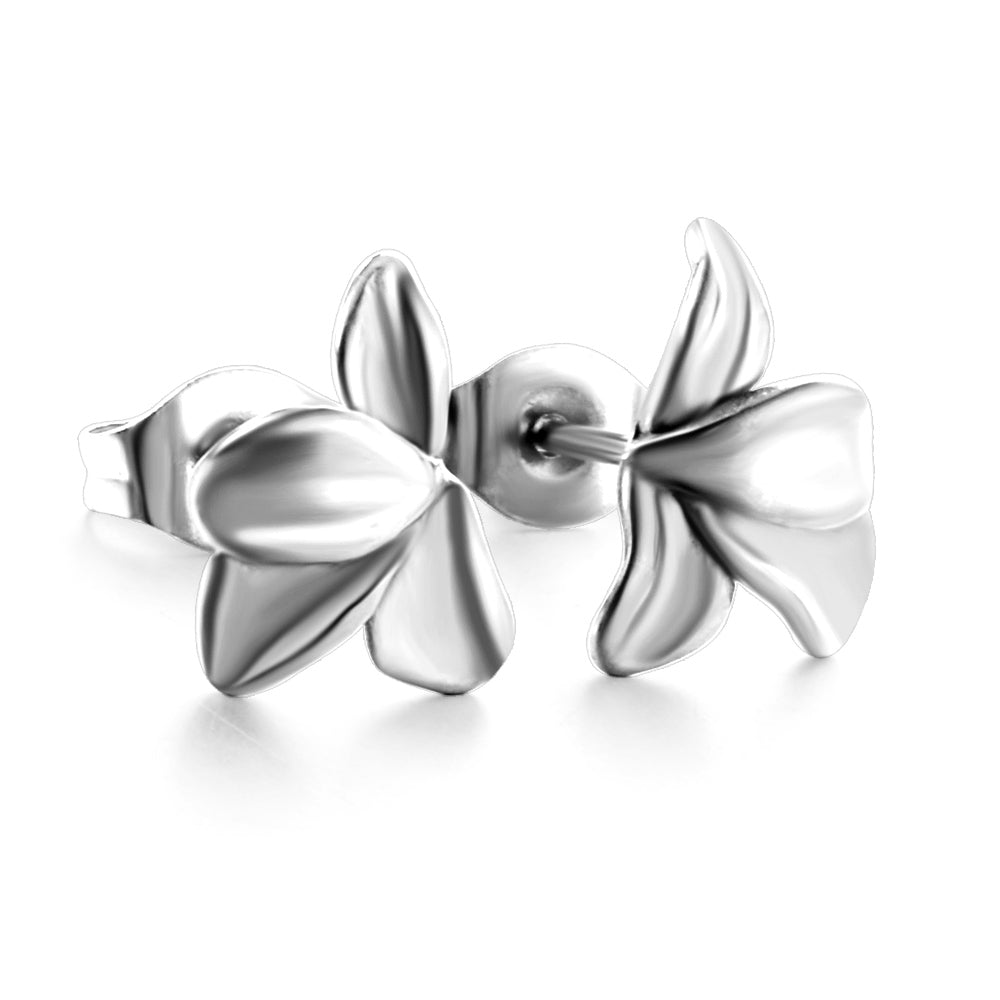 Dainty Flower Petal Stud