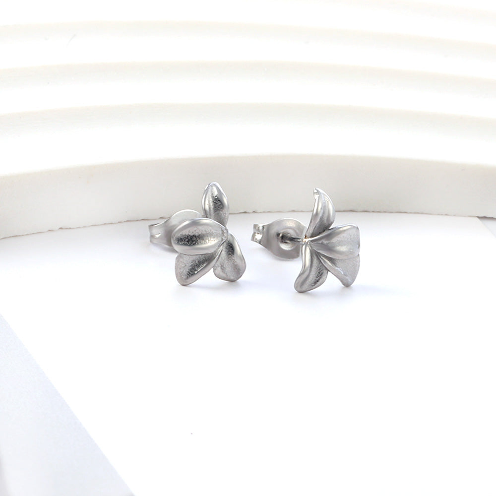 Dainty Flower Petal Stud