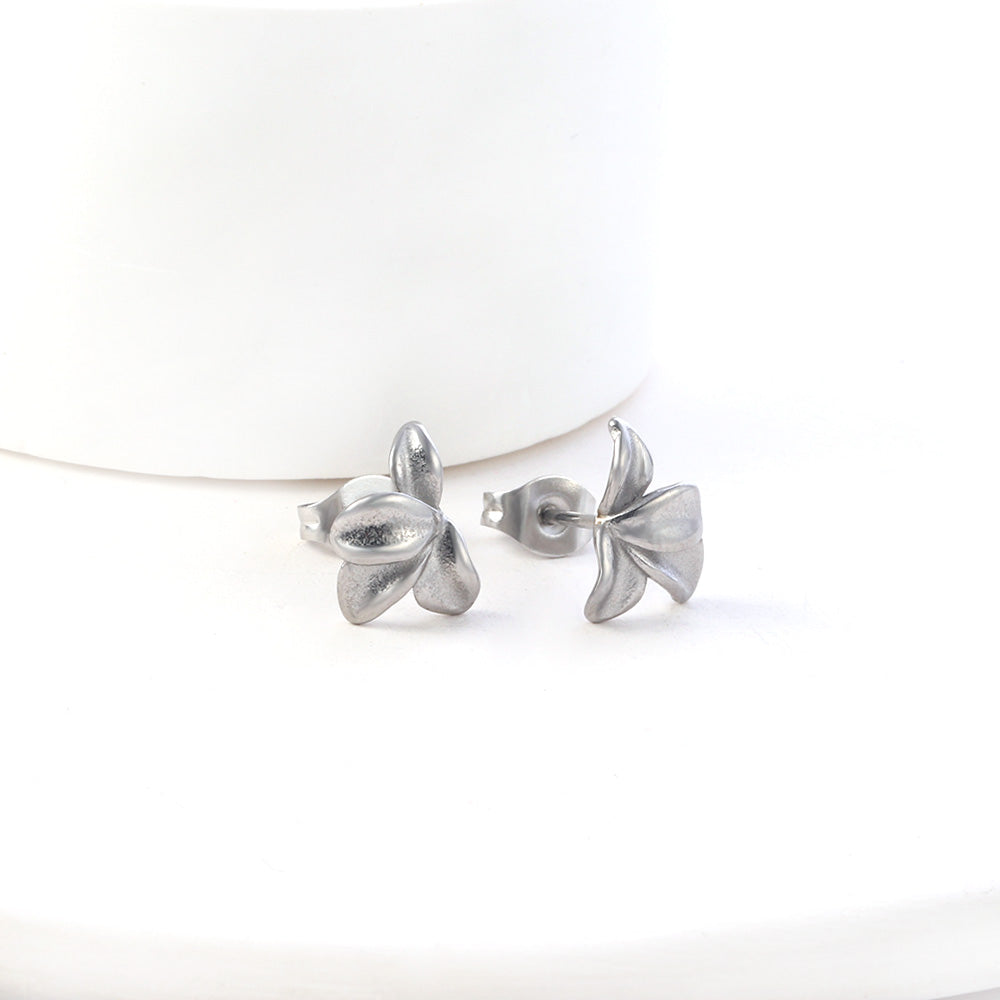 Dainty Flower Petal Stud