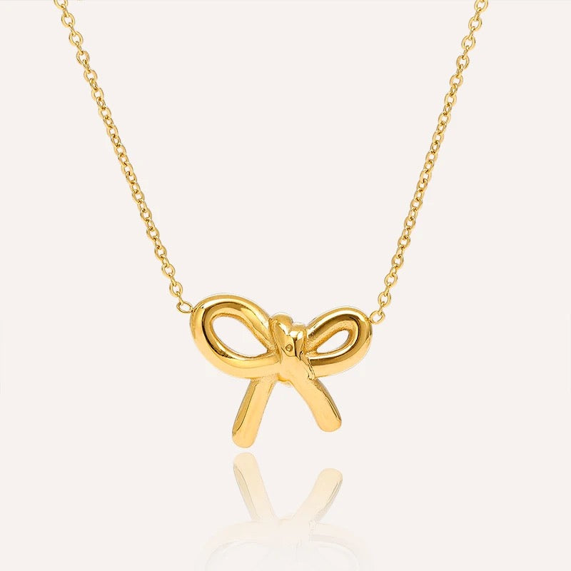 Bow Necklace