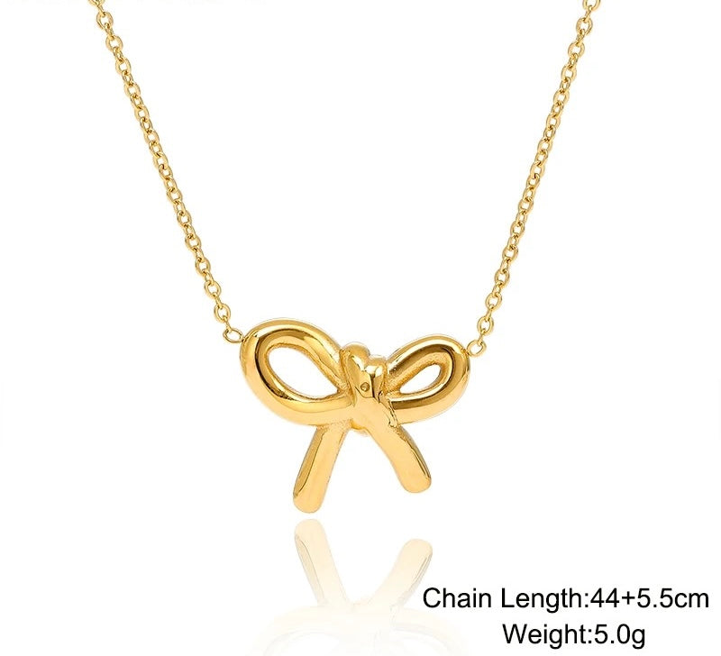 Bow Necklace