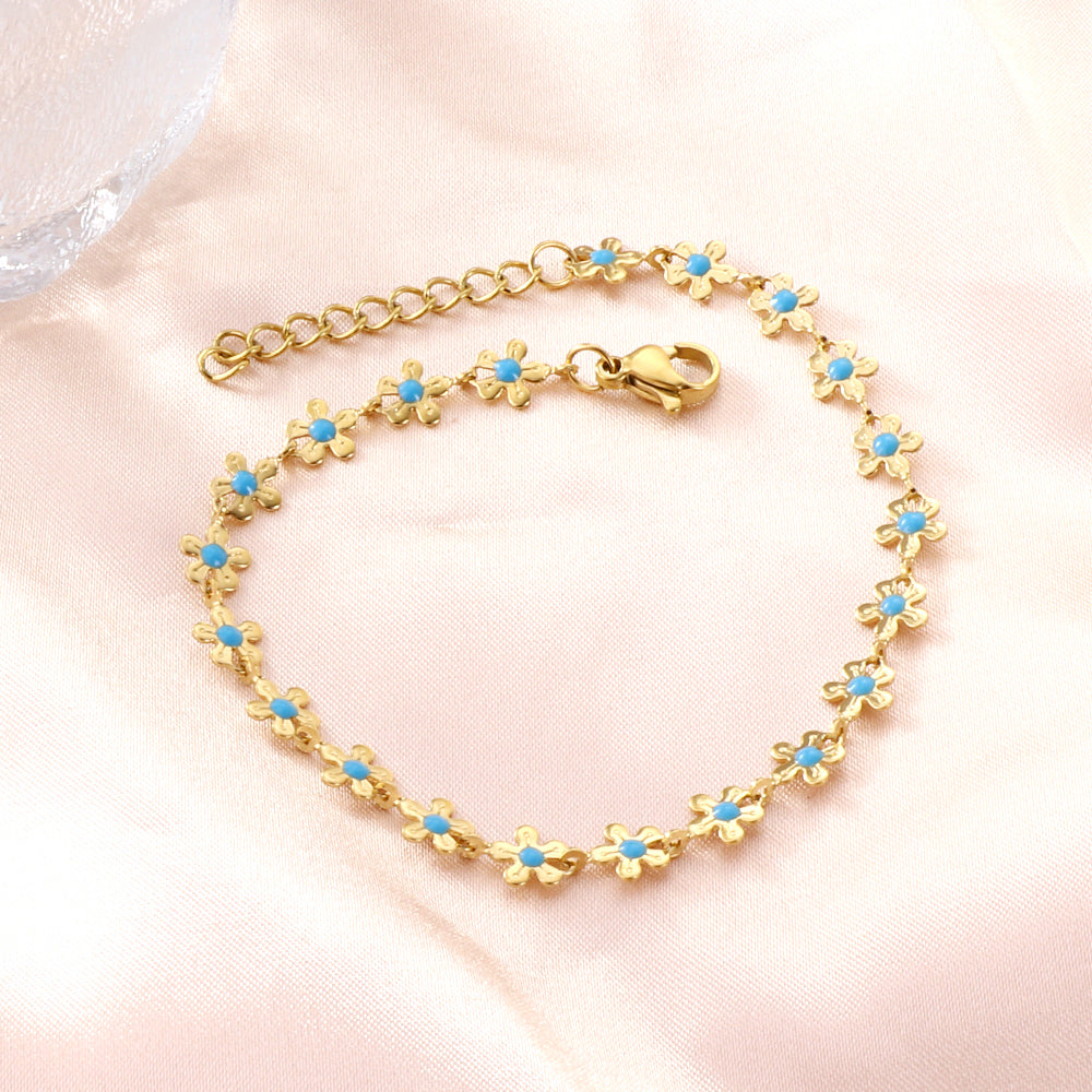 Blue Blossom Bracelet