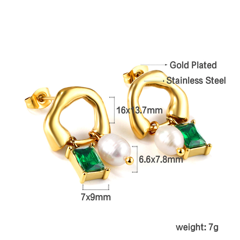 Emerald and Pearl Huggies