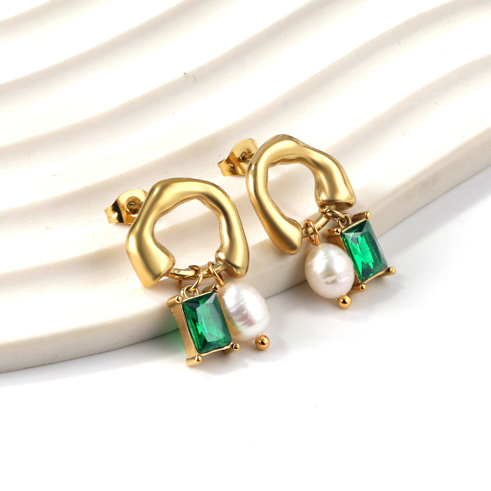 Emerald and Pearl Huggies