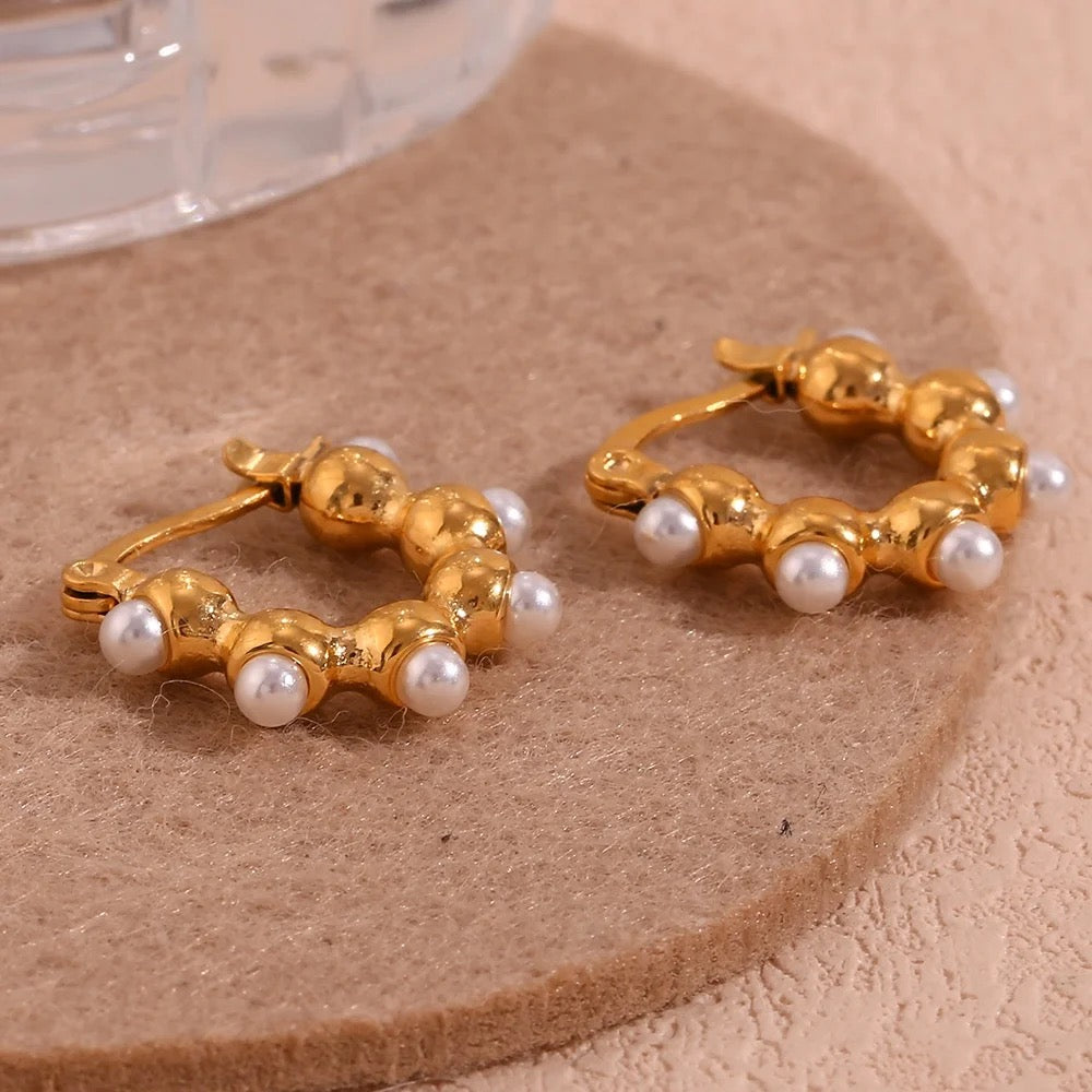 Elegant Beaded Earrings