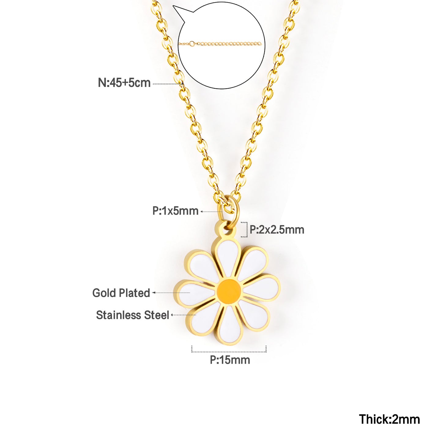 Daisy Pendant